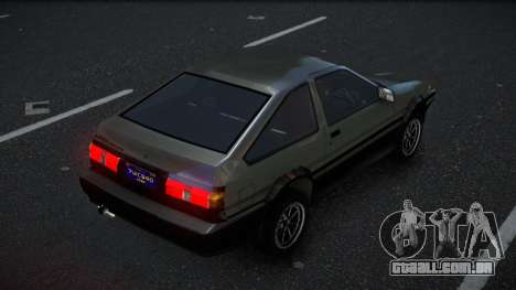 Toyota AE86 Caxma para GTA 4