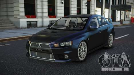 Mitsubishi Lancer Evolution X Bumuyajoq para GTA 4