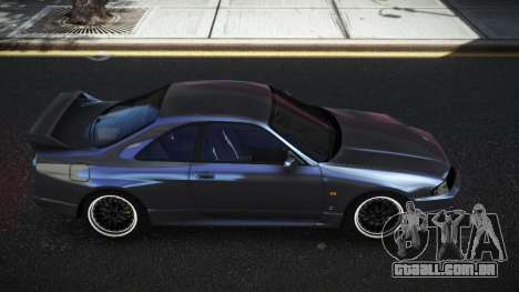 Nissan Skyline R33 Nala para GTA 4