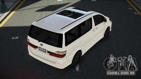 Toyota Alphard Qahehot para GTA 4