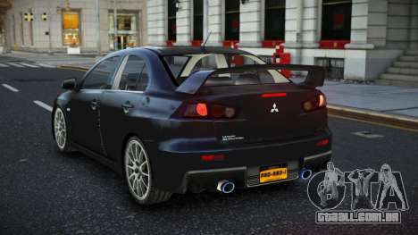 Mitsubishi Lancer Evolution X Bumuyajoq para GTA 4