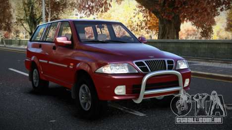 Daewoo Musso Doltala para GTA 4