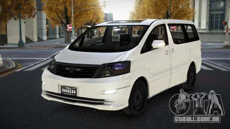 Toyota Alphard Qahehot para GTA 4
