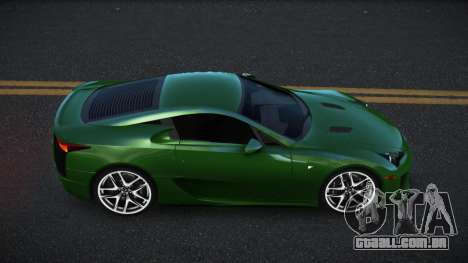 Lexus LFA Jenah para GTA 4