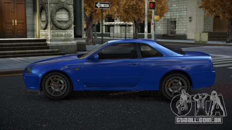 Nissan Skyline R34 Xavkoto para GTA 4