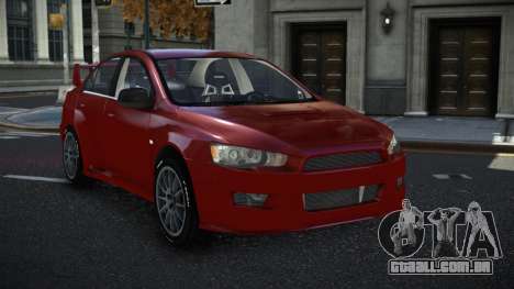 Mitsubishi Lancer Evolution X Tuzwaru para GTA 4