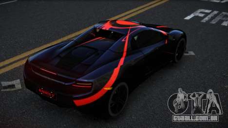 McLaren 650S Dendary S6 para GTA 4