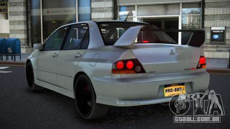 Mitsubishi Lancer Evolution VIII Mocmaz para GTA 4