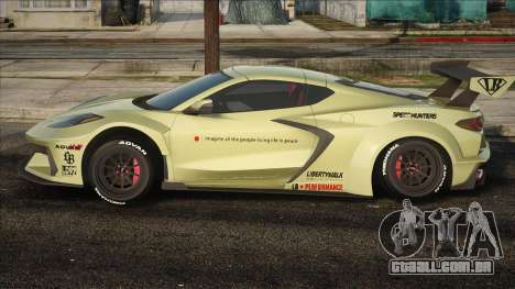 Chevrolet Corvette C8 Liberty Walk Silhoutte Wor para GTA San Andreas