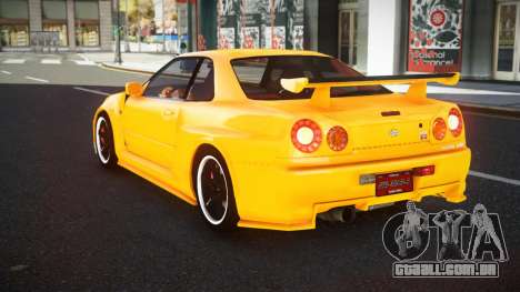 Nissan Skyline R34 Banji para GTA 4