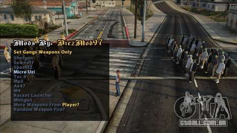 Guerras de Gangues de Rua (30 vs. 30) para GTA San Andreas