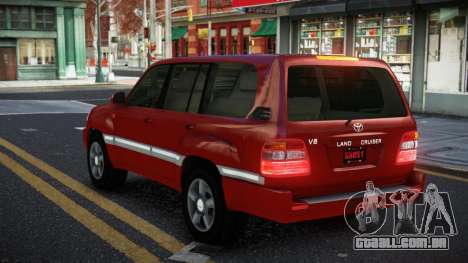 Toyota Land Cruiser Zutzeqaj para GTA 4