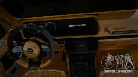 Mercedes-AMG G63 Mansory Gronos EVO S para GTA San Andreas