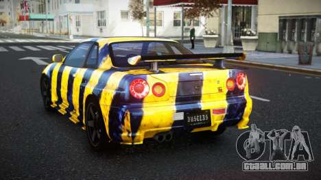 Nissan Skyline R34 Selyn S14 para GTA 4