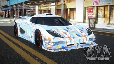 Koenigsegg Agera Jahine S4 para GTA 4