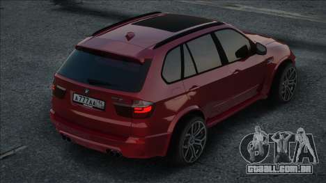 BMW X5m E70 RED para GTA San Andreas