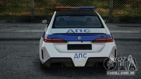BMW M5 G90 Police para GTA San Andreas