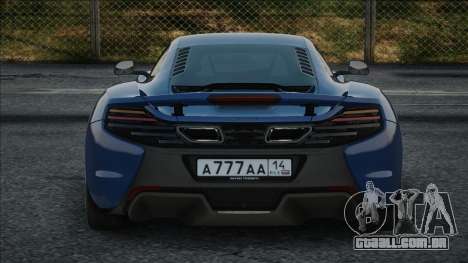 McLaren 650S Blue Edition para GTA San Andreas