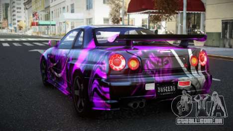 Nissan Skyline R34 Selyn S1 para GTA 4