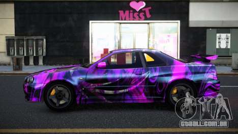 Nissan Skyline R34 Selyn S1 para GTA 4