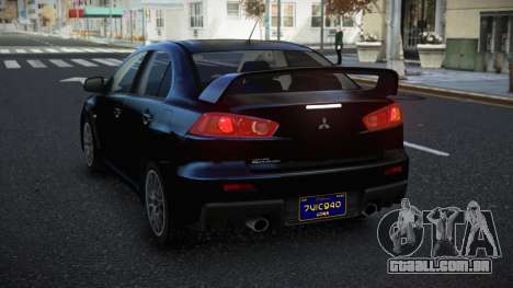 Mitsubishi Lancer Evolution X Zivir para GTA 4