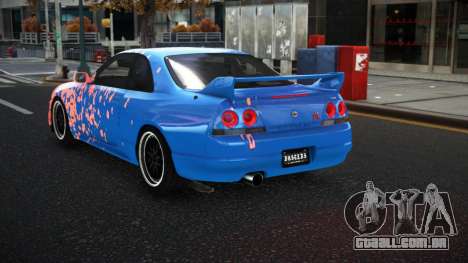Nissan Skyline R33 Nala S12 para GTA 4