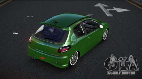 Peugeot 206 Yewi para GTA 4