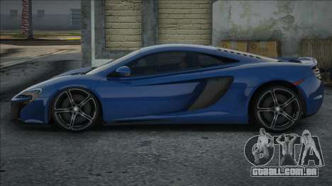 McLaren 650S Blue Edition para GTA San Andreas