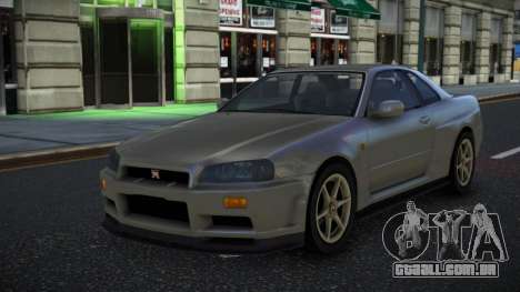 Nissan Skyline R34 Cezisuw para GTA 4