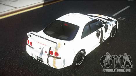 Nissan Skyline R33 Nala S9 para GTA 4