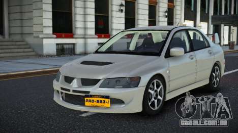 Mitsubishi Lancer Evolution VIII Jeruhoxub para GTA 4