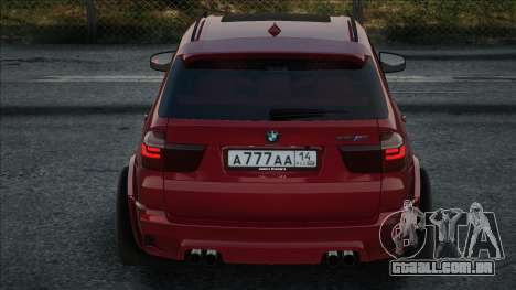 BMW X5m E70 RED para GTA San Andreas