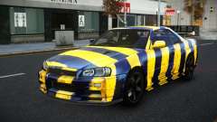 Nissan Skyline R34 Selyn S14 para GTA 4