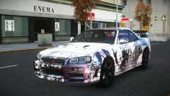 Nissan Skyline R34 Selyn S2 para GTA 4