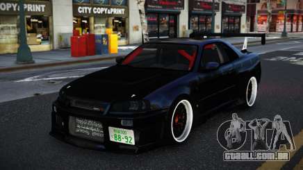 Nissan Skyline R34 Kuwmum para GTA 4