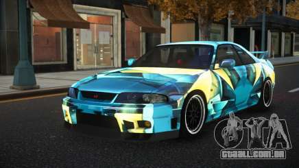 Nissan Skyline R33 Nala S1 para GTA 4
