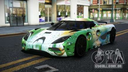 Koenigsegg Agera Rivean S8 para GTA 4