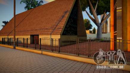 Cerca Metálica HD 3D (Atualizada) para GTA San Andreas