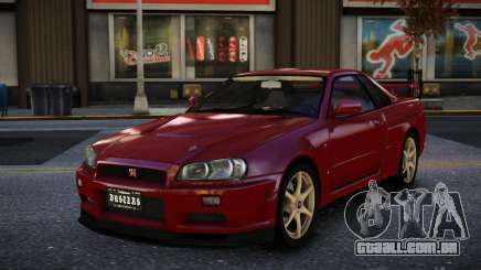 Nissan Skyline R34 Xegib para GTA 4