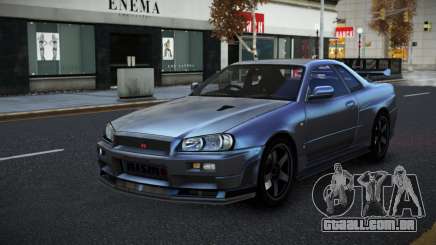 Nissan Skyline R34 Selyn para GTA 4