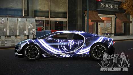 Bugatti Chiron Reykony S14 para GTA 4