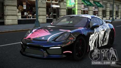 Porsche Cayman GT4 Thanie S5 para GTA 4