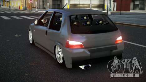 Peugeot 106 Qivoxav para GTA 4