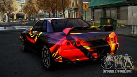 Nissan Skyline R32 Droic S2 para GTA 4