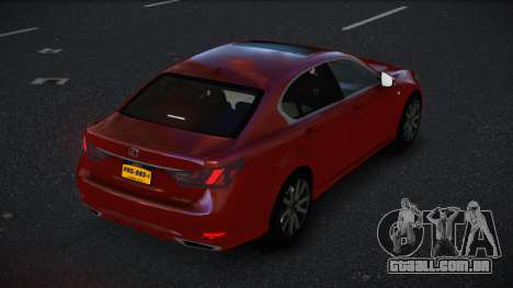 Lexus GS350 Fefobeqo para GTA 4