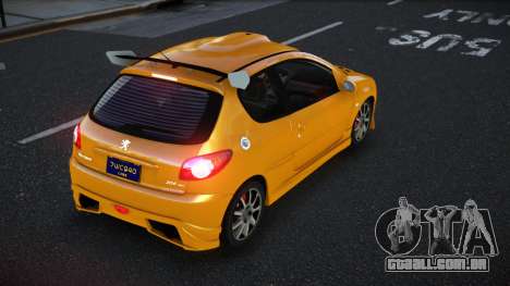 Peugeot 206 Yonubuq para GTA 4