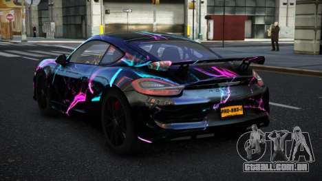Porsche Cayman GT4 Thanie S12 para GTA 4