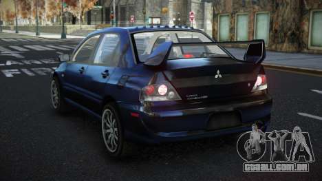 Mitsubishi Lancer Evolution VIII Ewuz para GTA 4