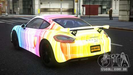 Porsche Cayman GT4 Thanie S14 para GTA 4
