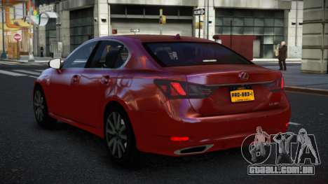 Lexus GS350 Fefobeqo para GTA 4